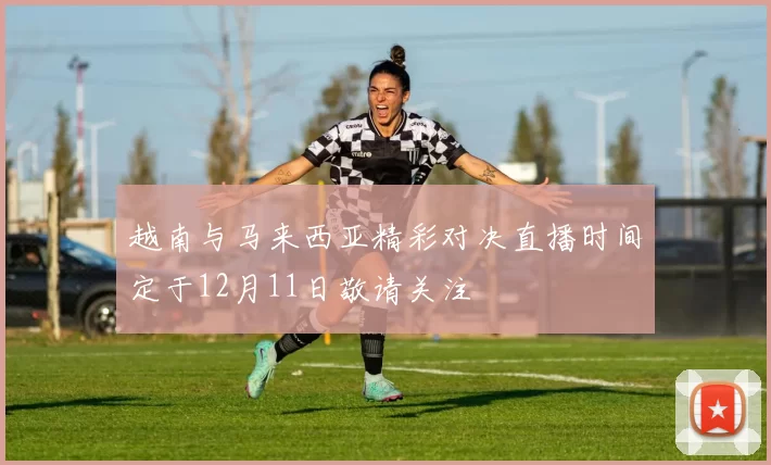 越南与马来西亚精彩对决直播时间定于12月11日敬请关注
